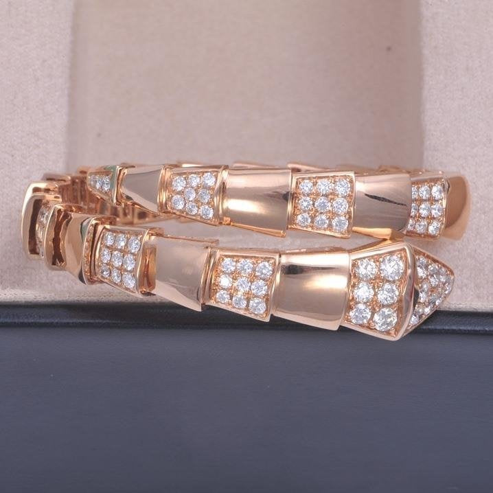 [Angela Jewellery]SERPENTI BRACELET PINK GOLD DIAMOND