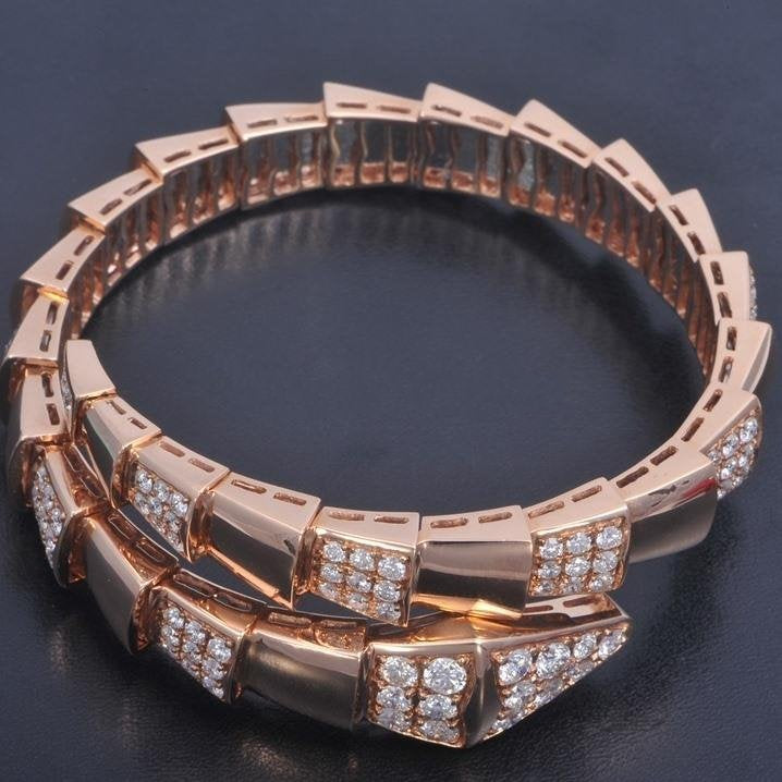[Angela Jewellery]SERPENTI BRACELET PINK GOLD DIAMOND