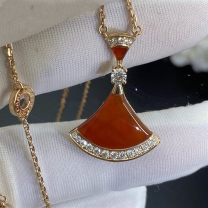 [Angela Jewellery]DREAM NECKLACE CARNELIAN DIAMOND