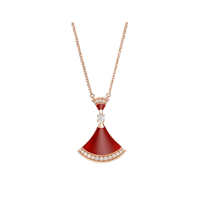[Angela Jewellery]DREAM NECKLACE CARNELIAN DIAMOND