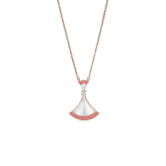 [Angela Jewellery]DREAM NECKLACE MOP PINK DIAMOND