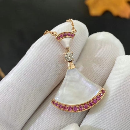 [Angela Jewellery]DREAM NECKLACE MOP PINK DIAMOND