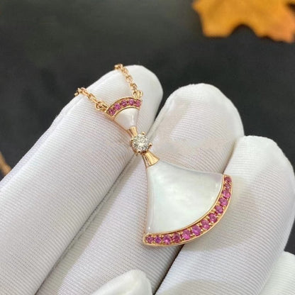 [Angela Jewellery]DREAM NECKLACE MOP PINK DIAMOND