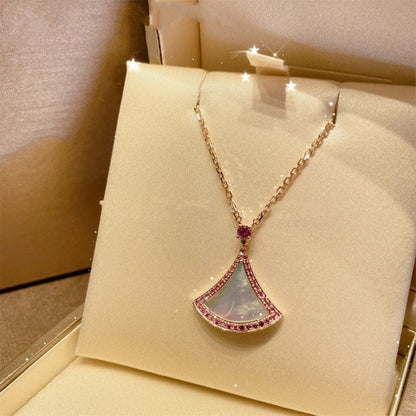 [Angela Jewellery]DREAM NECKLACE MOP DIAMOND PINK