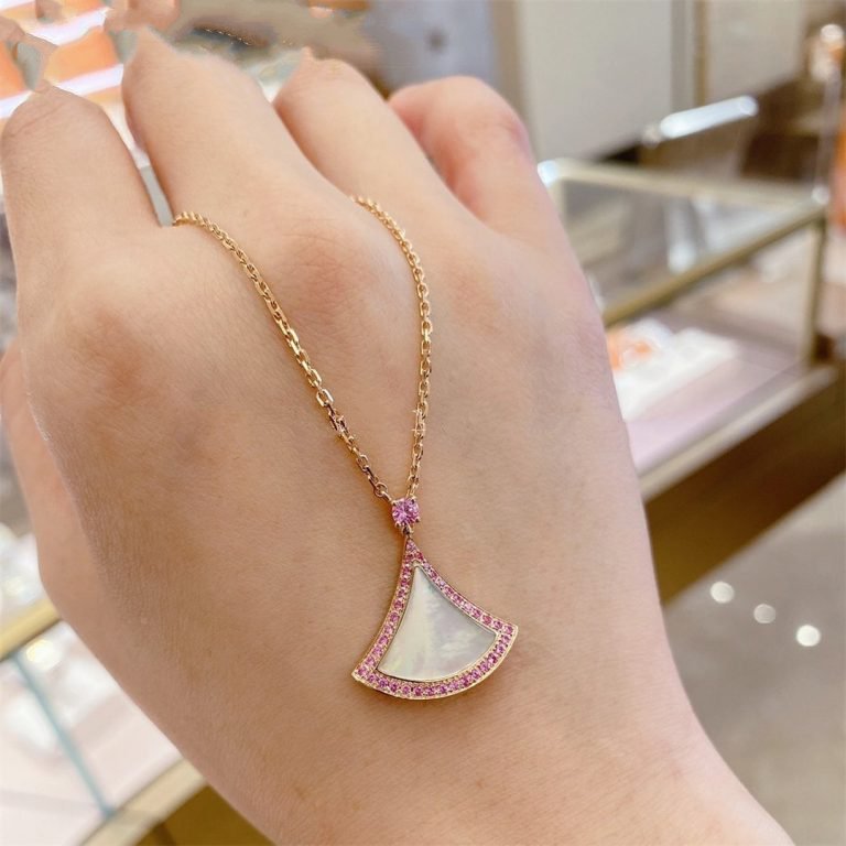 [Angela Jewellery]DREAM NECKLACE MOP DIAMOND PINK