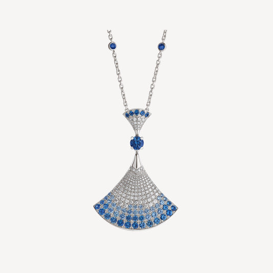 [Angela Jewellery]DREAM NECKLACE AGATE SILVER DIAMOND