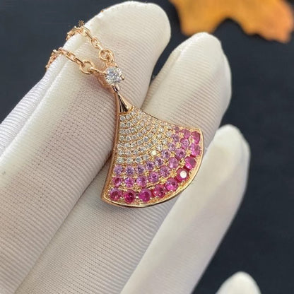 [Angela Jewellery]DREAM NECKLACE PINK GOLD PINK DIAMOND