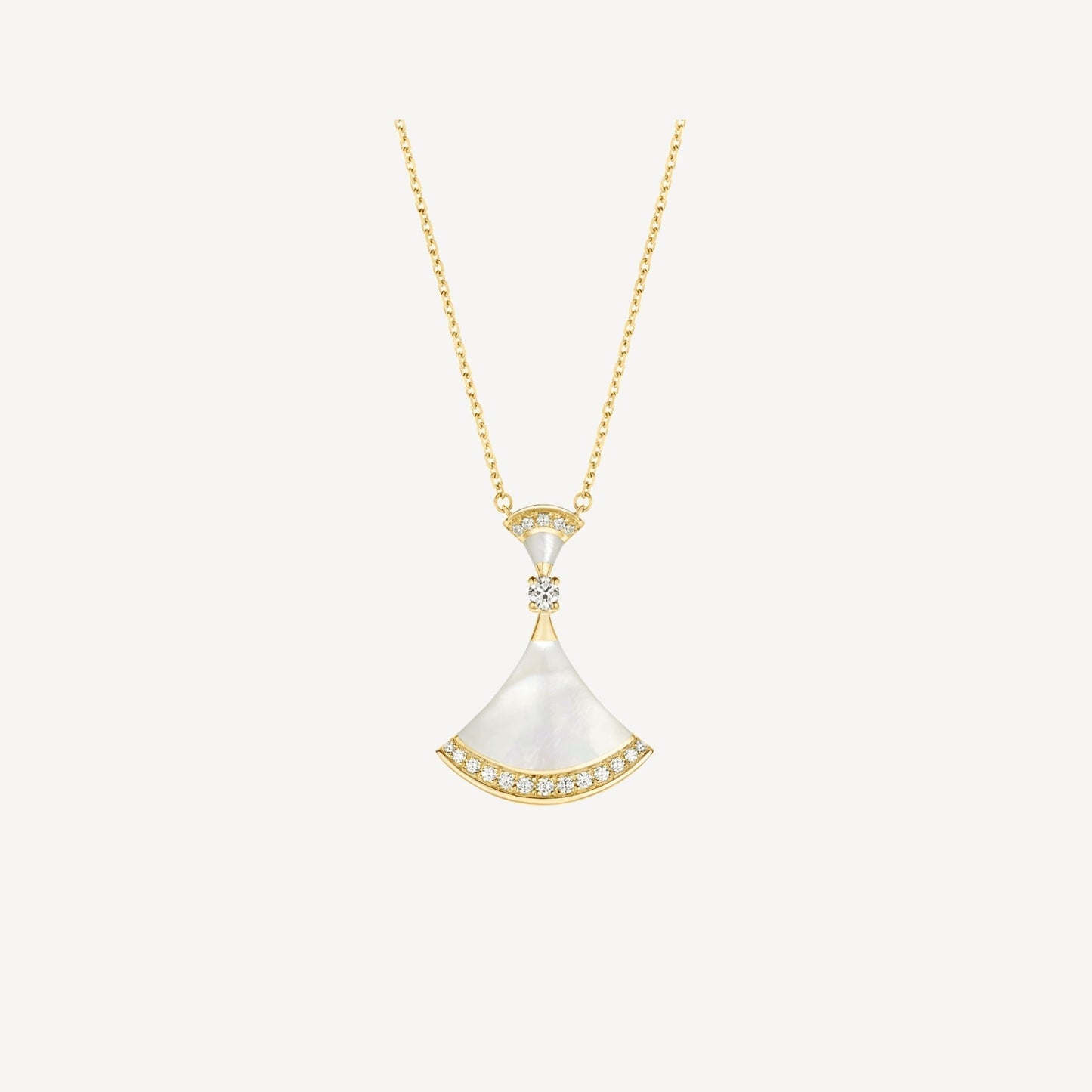[Angela Jewellery]DREAM NECKLACE MOP GOLD DIAMOND