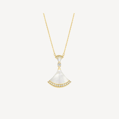 [Angela Jewellery]DREAM NECKLACE MOP GOLD DIAMOND