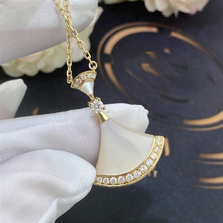 [Angela Jewellery]DREAM NECKLACE MOP GOLD DIAMOND