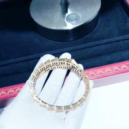 [Angela Jewellery]SERPENTI BRACELET 8MM PINK GOLD DIAMOND