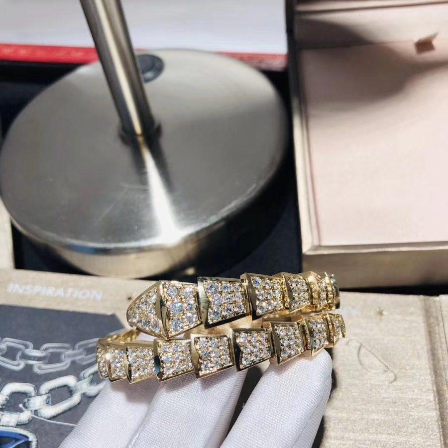 [Angela Jewellery]SERPENTI BRACELET 8MM GOLD DIAMOND