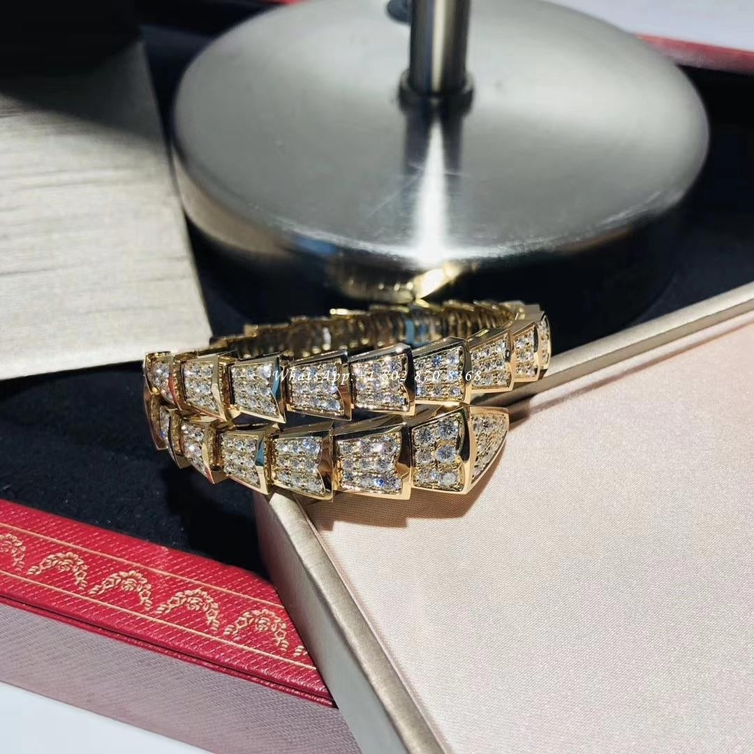 [Angela Jewellery]SERPENTI BRACELET 8MM GOLD DIAMOND
