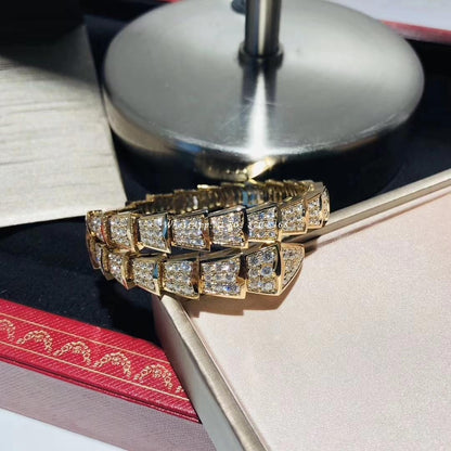 [Angela Jewellery]SERPENTI BRACELET 8MM GOLD DIAMOND