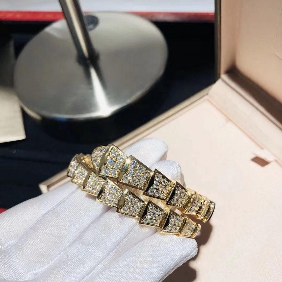[Angela Jewellery]SERPENTI BRACELET 8MM GOLD DIAMOND