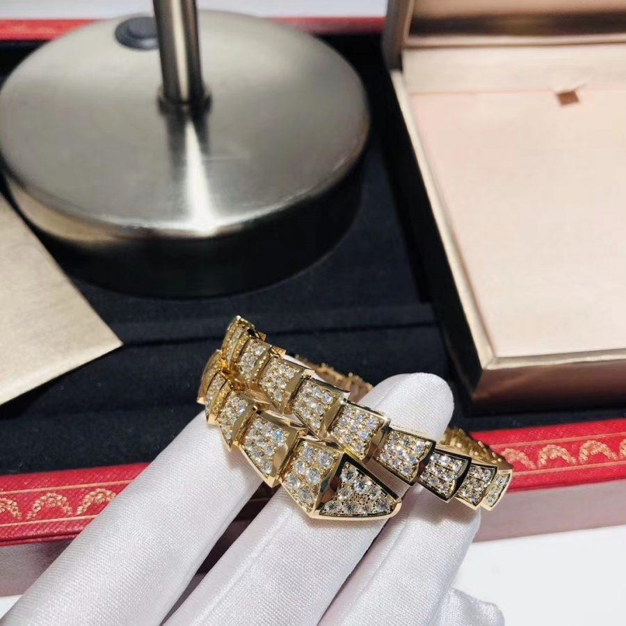 [Angela Jewellery]SERPENTI BRACELET 8MM GOLD DIAMOND