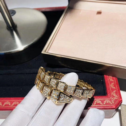 [Angela Jewellery]SERPENTI BRACELET 8MM GOLD DIAMOND