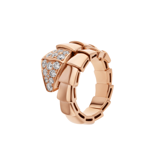 [Angela Jewellery]SERPENTI RING PINK GOLD DIAMOND