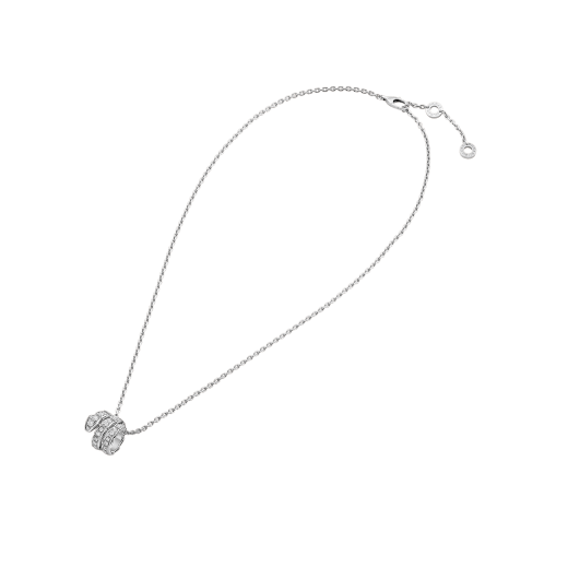 [Angela Jewellery]SERPENTI  NECKLACE DOUBLE RING DIAMOND