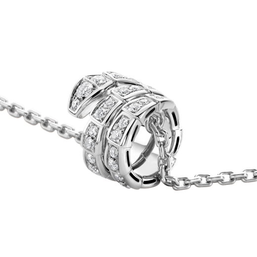 [Angela Jewellery]SERPENTI  NECKLACE DOUBLE RING DIAMOND