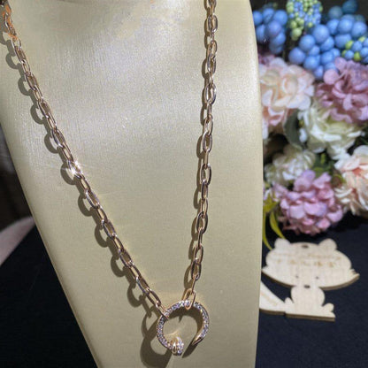 [Angela Jewellery]JUSTE NECKLACE DIAMONDS