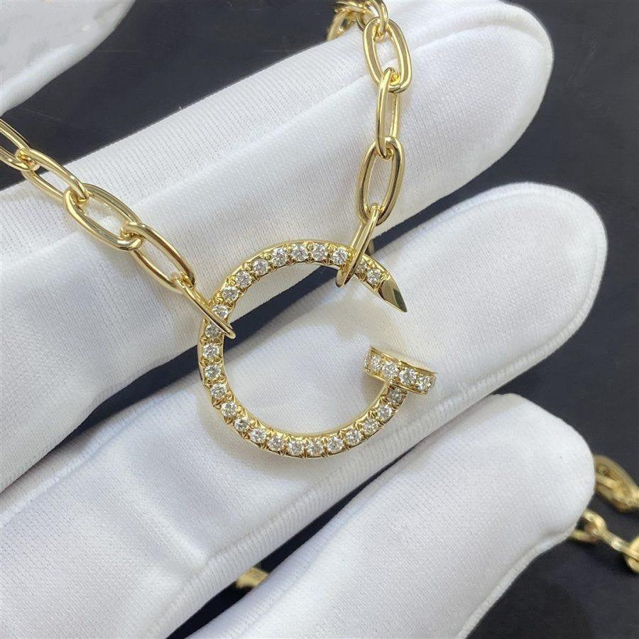 [Angela Jewellery]JUSTE NECKLACE DIAMONDS