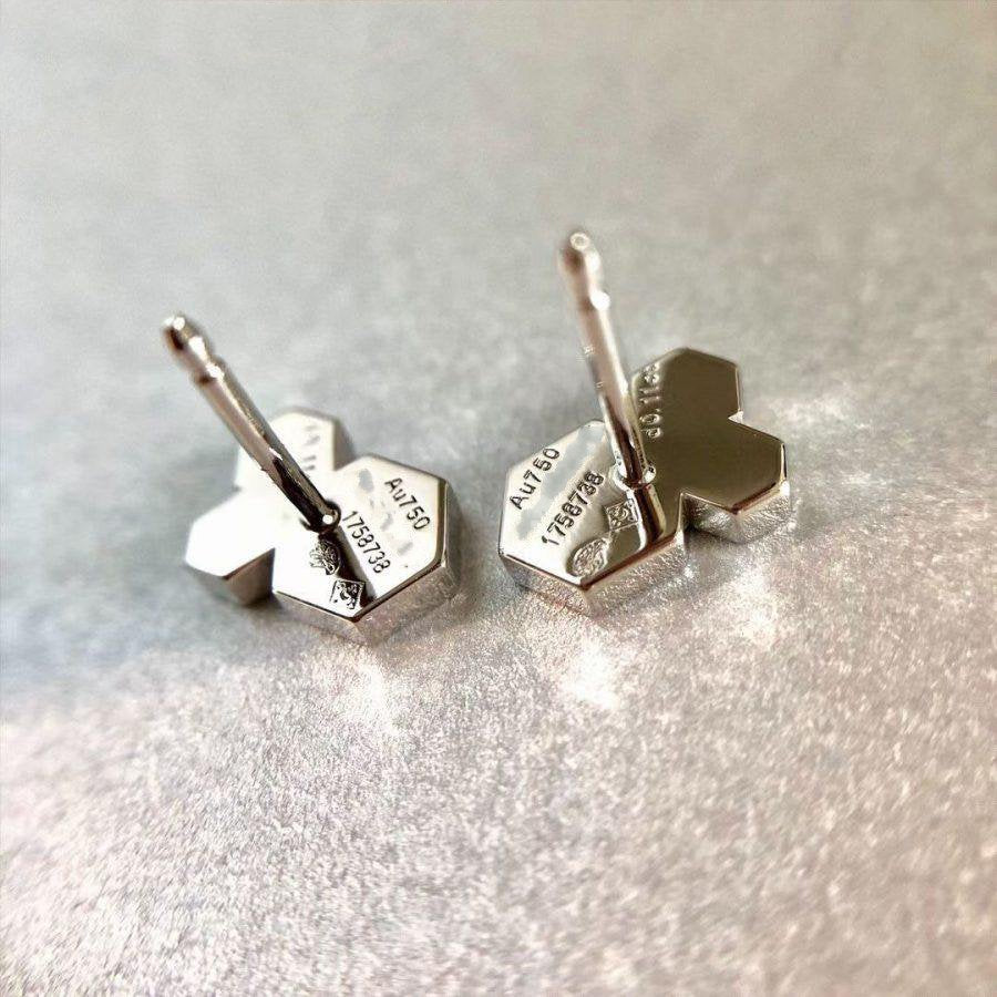 [Angela Jewellery]BEE LOVE SILVER DIAMOND EARRINGS