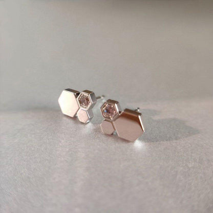 [Angela Jewellery]BEE LOVE SILVER DIAMOND EARRINGS