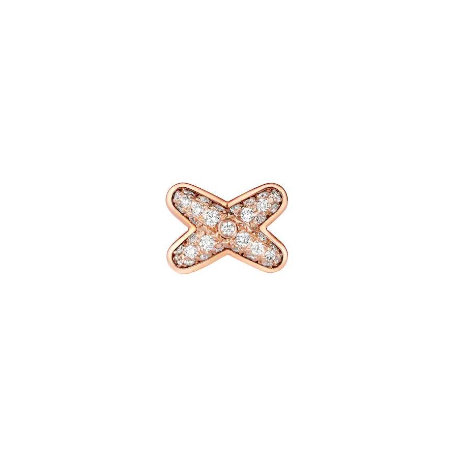 [Angela Jewellery]JEUX DE PINK GOLD DIAMOND EARRINGS