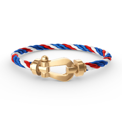 [Angela Jewellery]FORCE LARGE HORSESHOE NO DIAMOND BRACELET GOLD