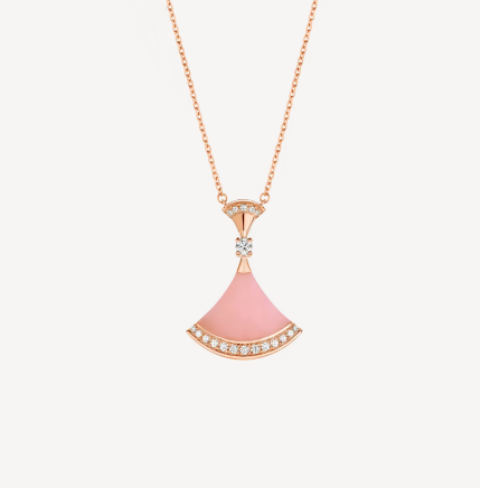 [Angela Jewellery]DREAM NECKLACE PINK OPAL