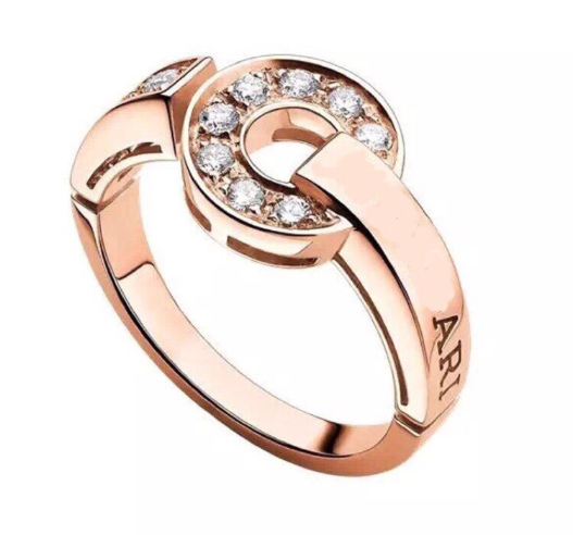 [Angela Jewellery]DREAM RING DIAMOND PINK GOLD