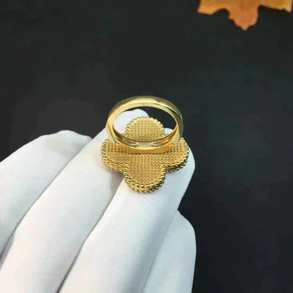 [Angela Jewellery]CLOVER MALACHITE RING
