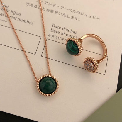 [Angela Jewellery]PERLEE COULEURS DIAMOND ROSE GOLD BETWEEN THE FINGER RING