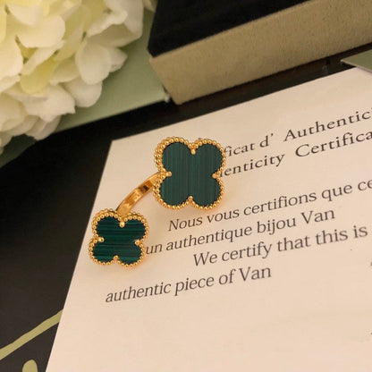 [Angela Jewellery]CLOVER BETWEEN THE FINGER RING