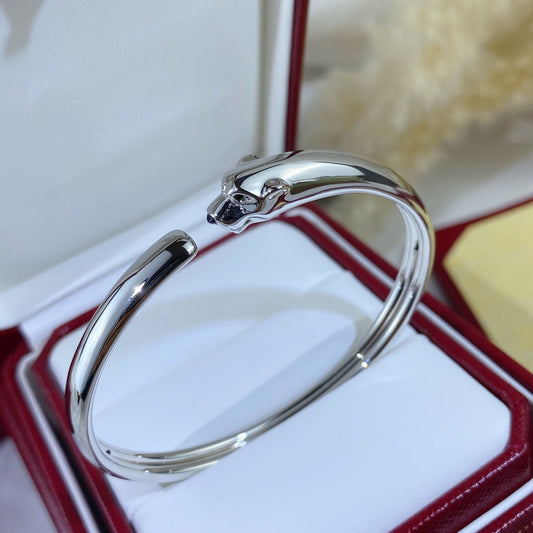 [Angela Jewellery]PANTHERE SILVER OPEN BRACELET