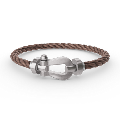 [Angela Jewellery]FORCE LARGE HORSESHOE NO DIAMOND BRACELET SILVER