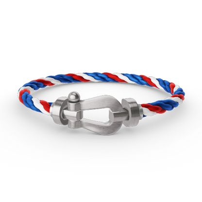 [Angela Jewellery]FORCE LARGE HORSESHOE NO DIAMOND BRACELET SILVER