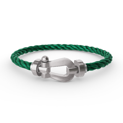 [Angela Jewellery]FORCE LARGE HORSESHOE NO DIAMOND BRACELET SILVER